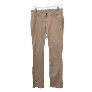 Ann Taylor Tan Beige Corduroy Pants Size 4 Petite